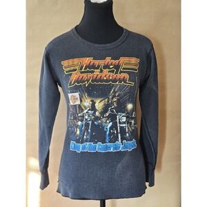 Harley Davidson‎ 80's "King of the Concrete Jungle" J.E. Morgans Long Johns